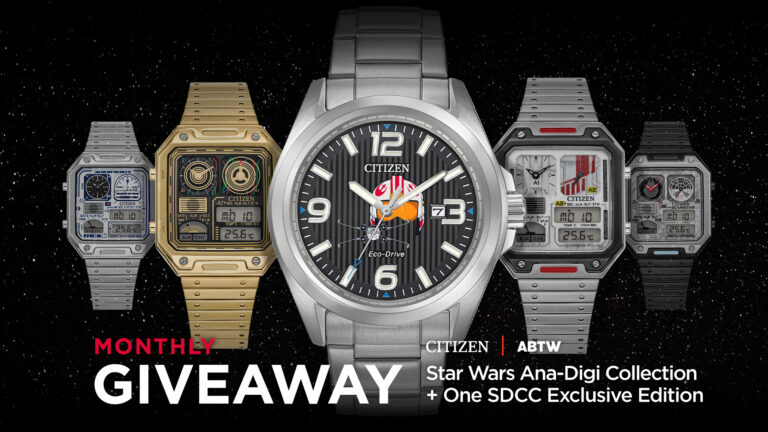 aBlogtoWatch Star Wars? x Citizen San Diego Comic-Con Watch Giveaway Winner Announced