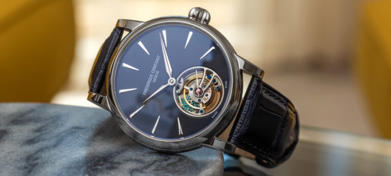Watch Review: Frederique Constant Manufacture Classic Tourbillon Anniversary Watch Costs $15,695