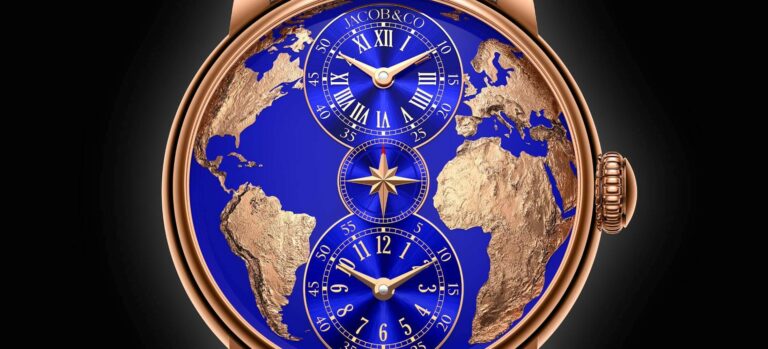 New Release: Jacob & Co. ‘The World Is Yours’ Dual Time Zone Watch
