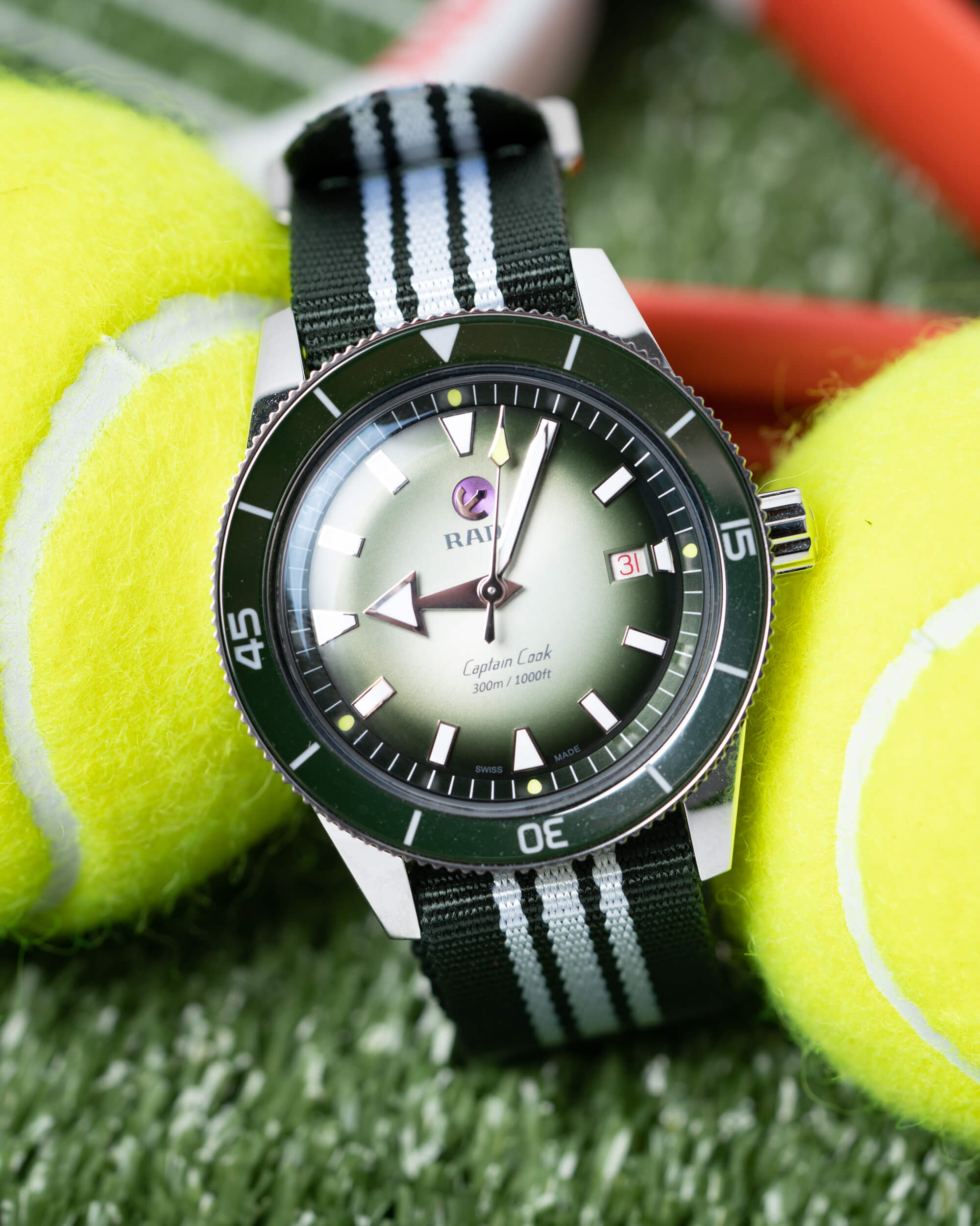 Watch Review At The Citi Open With The Rado Captain Cook x Cameron Norrie Limited Edition aBlogtoWatch
