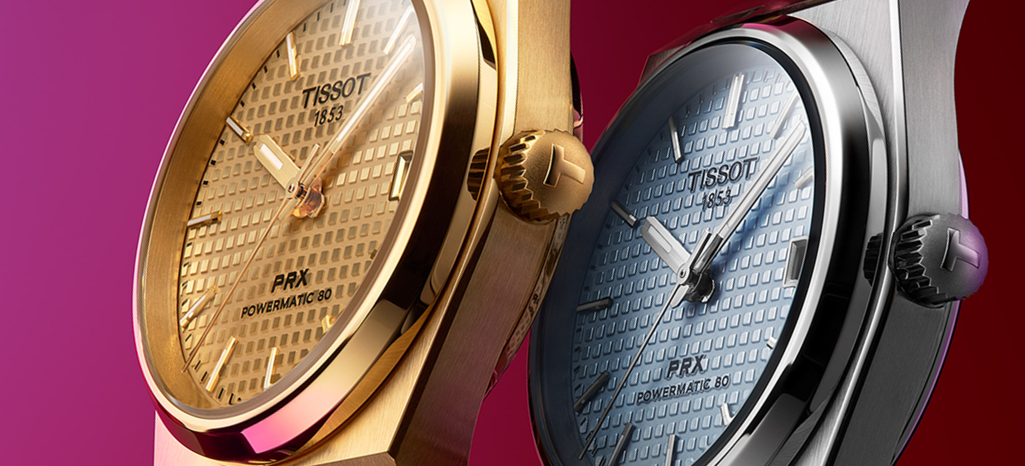 New Release: Tissot PRX Powermatic 80 35mm Ice Blue And Gold