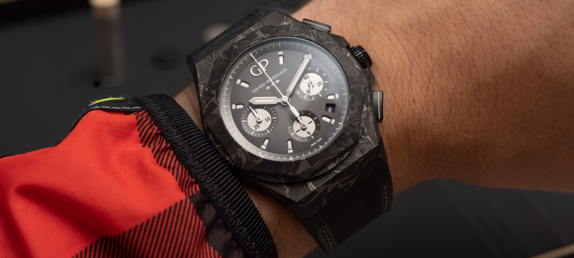Hands-On: Girard-Perregaux Laureato Absolute Chronograph 8Tech Watch