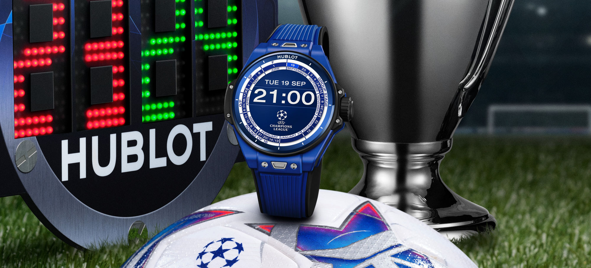 New Release: Hublot Big Bang E UEFA Champions League Gen3 Connected Watch | aBlogtoWatch