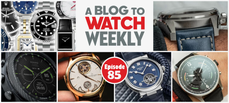 ABTWW: Watch Event Seating, Why So Thick", And Surprisingly Popular Watches