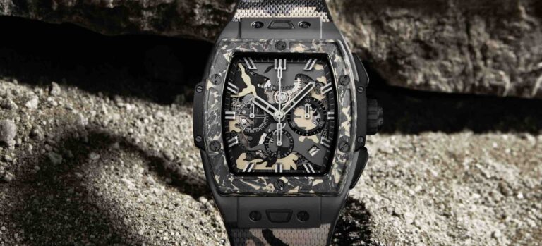 The U.S.-Exclusive Hublot Spirit Of The Big Bang Ceramic Carbon Beige Camo Celebrates The Rugged Beauty Of The American Desert