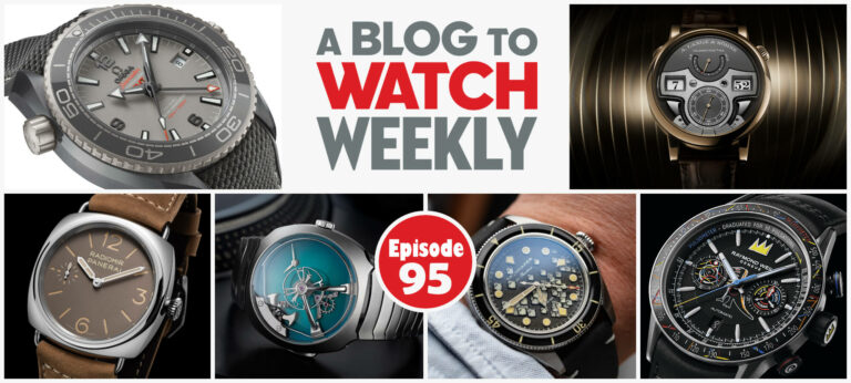 ABTWW: Watch Rehab, Collaboration Watches, And Omega Goes Thick And Light