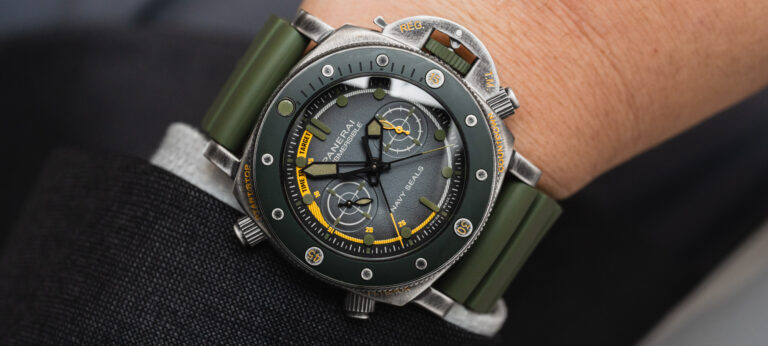 Hands-On: Panerai Navy SEALs Submersible Flyback Chronograph PAM1402 Experience Watch