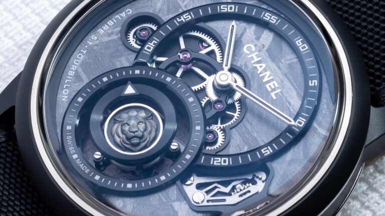 Hands-On: Chanel Monsieur Tourbillon Meteorite Watch