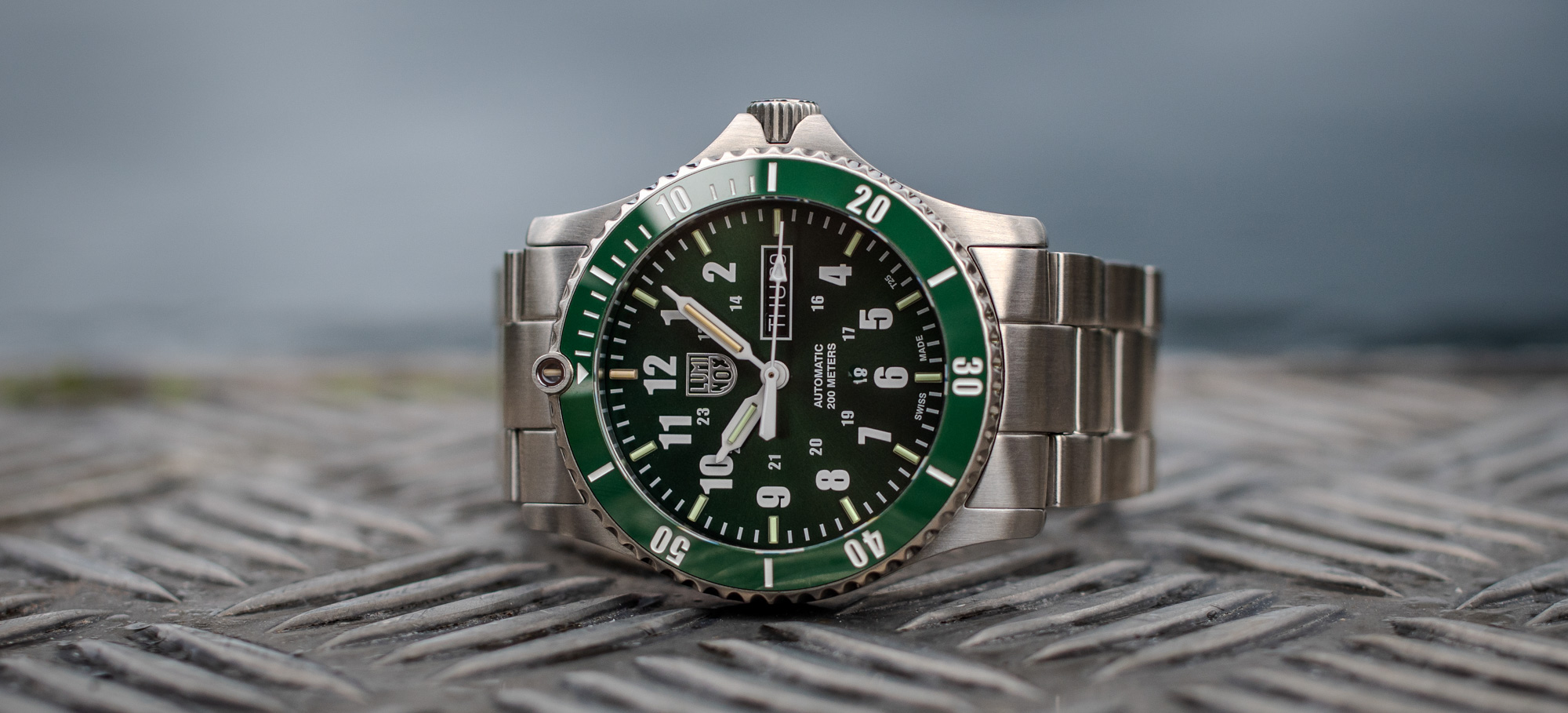 New Release: Luminox Automatic Sport Timer Green And Bronze Watches