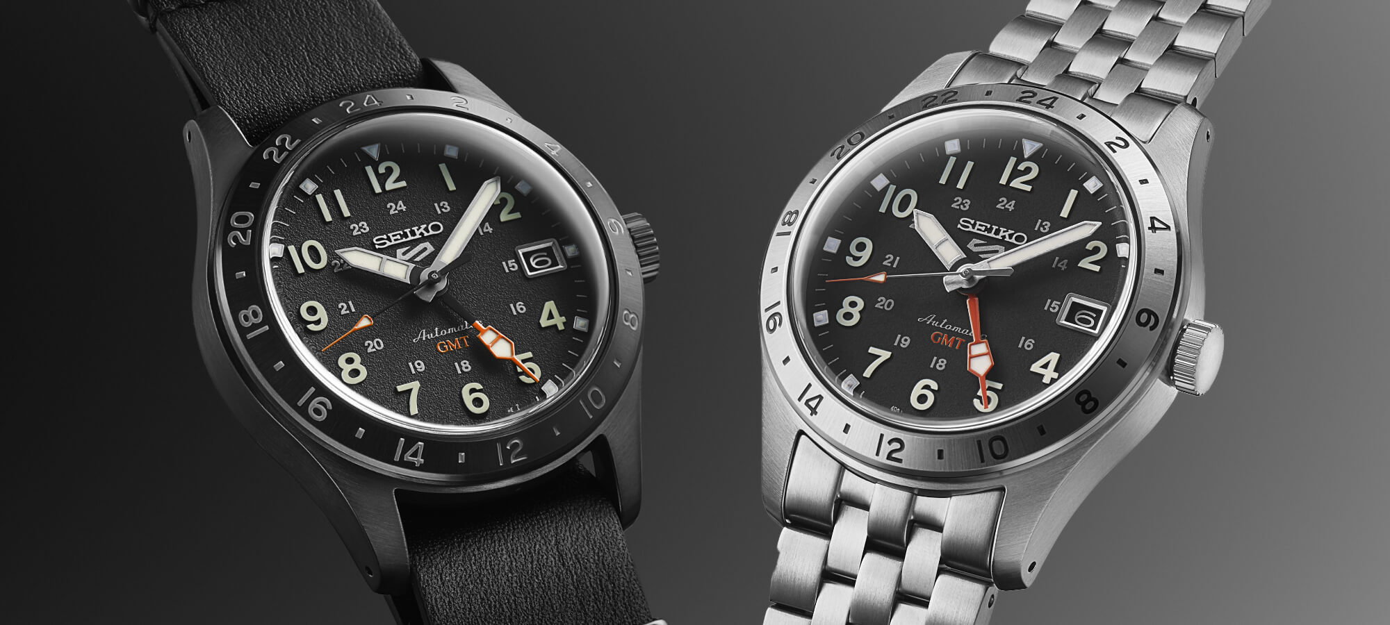New Release: Seiko 5 Sports Field GMT SSK023 And SSK025 Watches