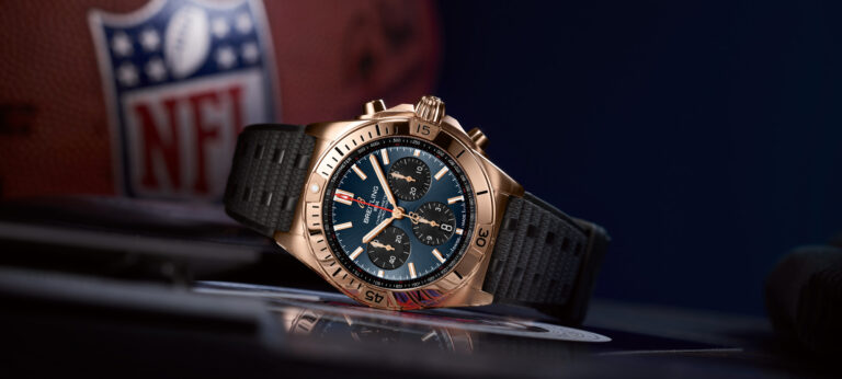 New Release: Breitling Chronomat B01 42 Super Bowl LVIII Edition Watch