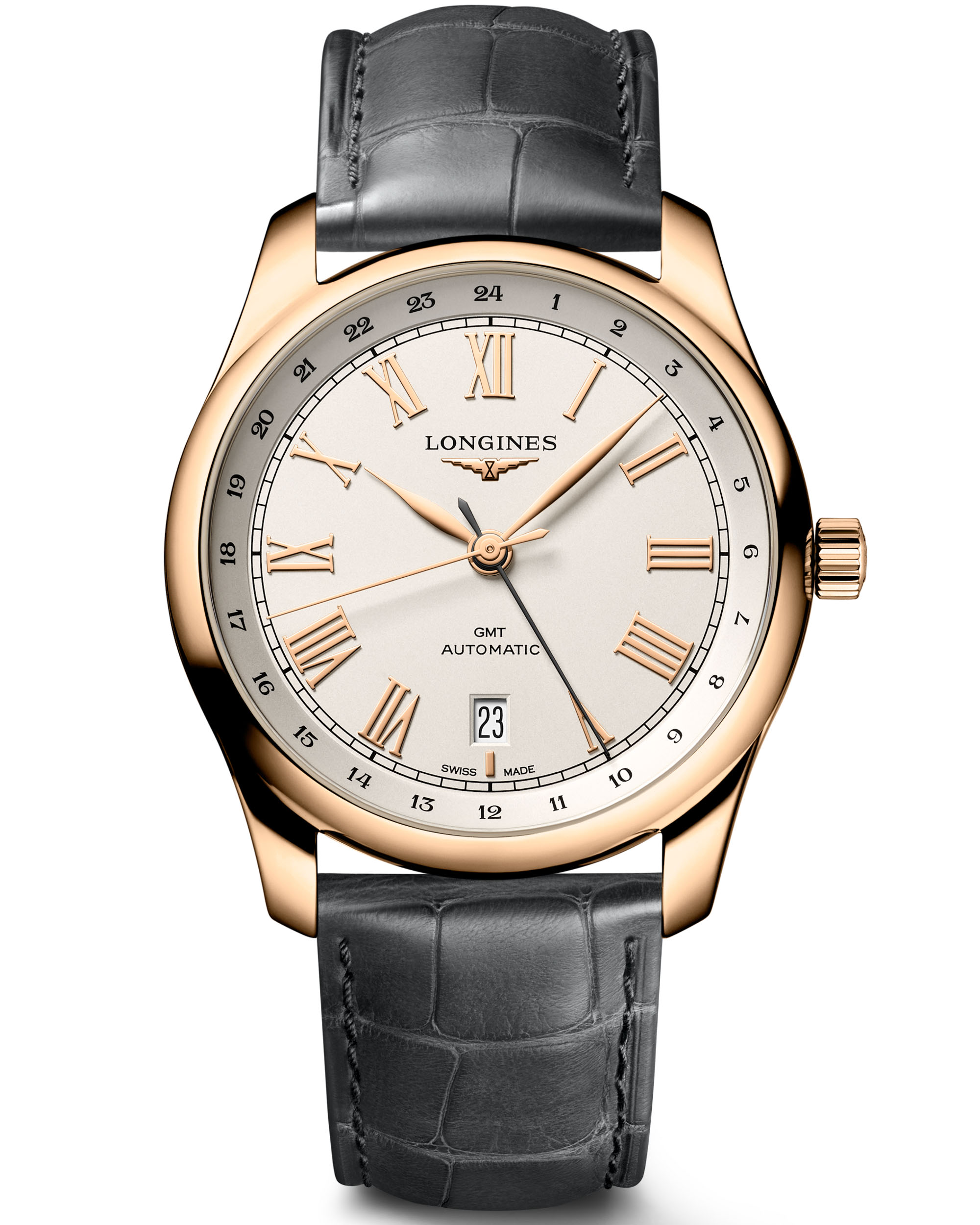 New Release: The Longines Master Collection GMT Watches In 18k Gold