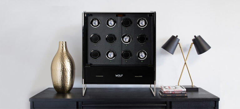 The WOLF Viceroy Watch Winder Cabinet Blends Technology And Tradition
