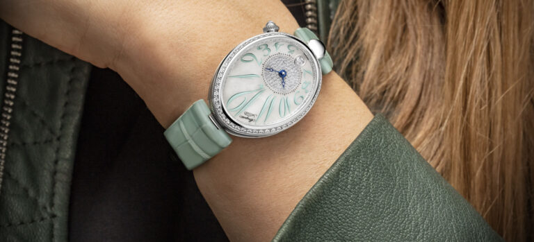 New Release: Breguet Reine de Naples 8918 Watch In Mint Green