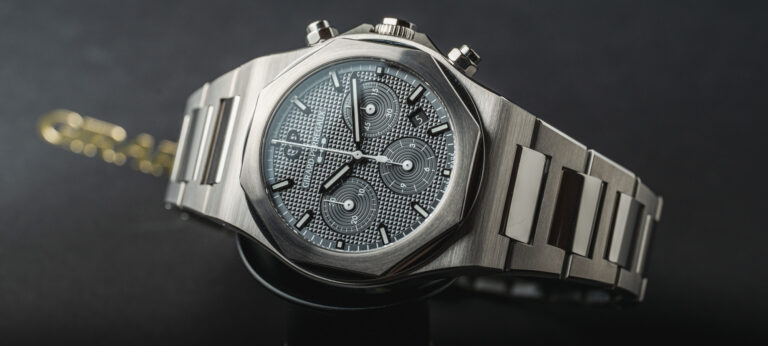 Hands-On Debut: Girard-Perregaux Laureato Chronograph Ti49 Watch