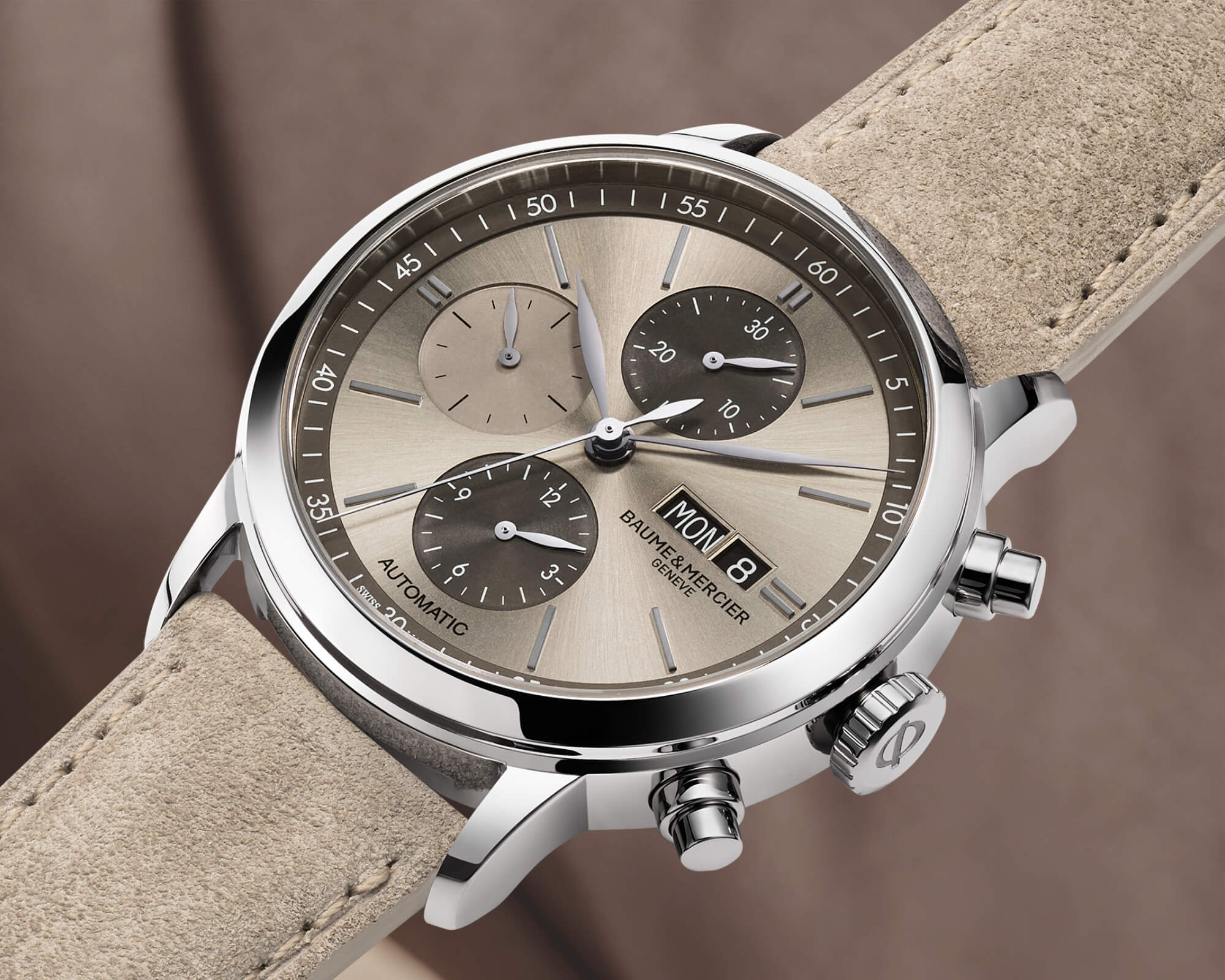 New Release: Baume & Mercier Classima Chronograph Watches | aBlogtoWatch