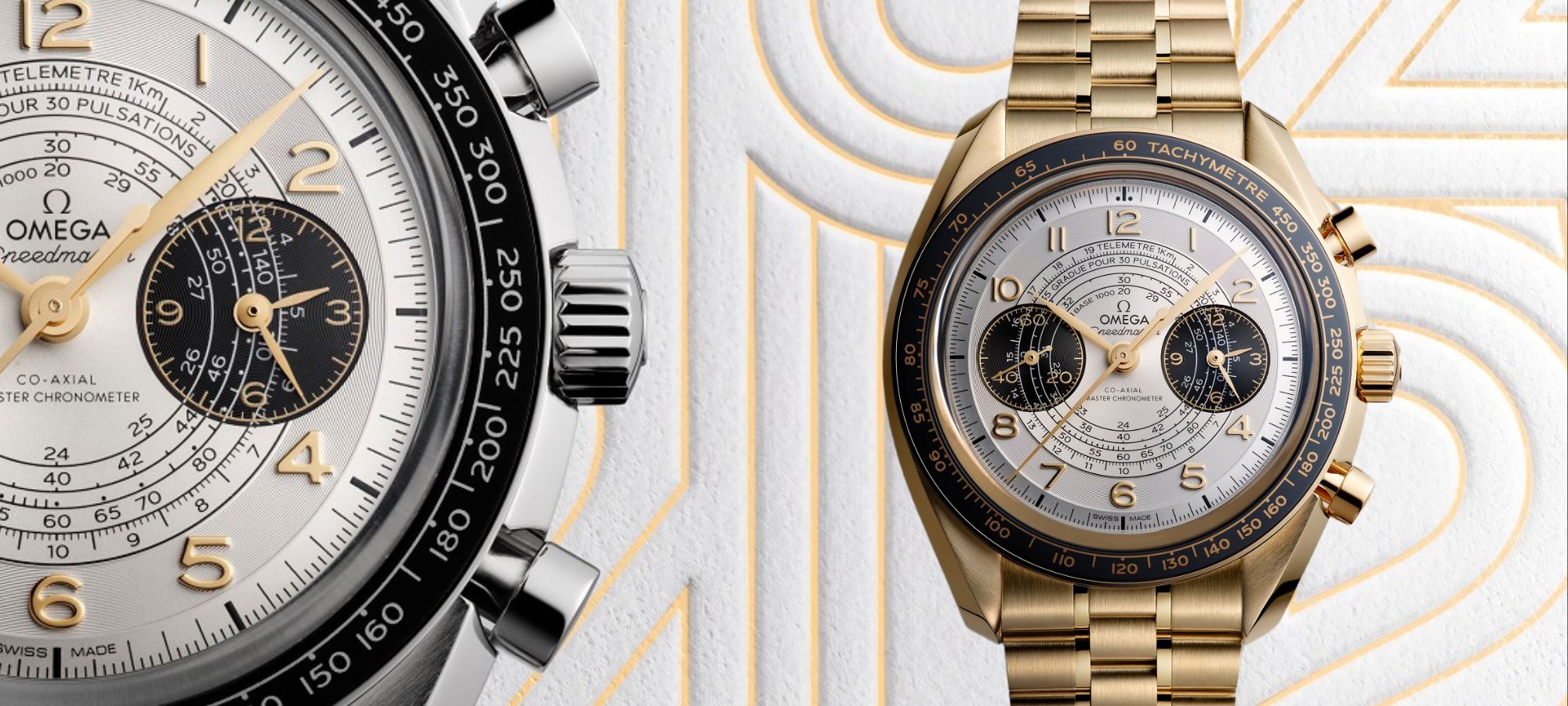 New Release: Omega Introduces New Speedmaster Chronoscope Watches For Paris 2024 Olympics | aBlogtoWatch