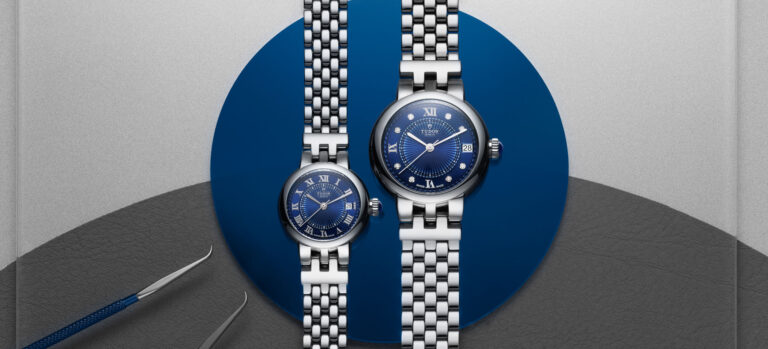 New Release: Tudor Clair de Rose Watches With Blue Dials